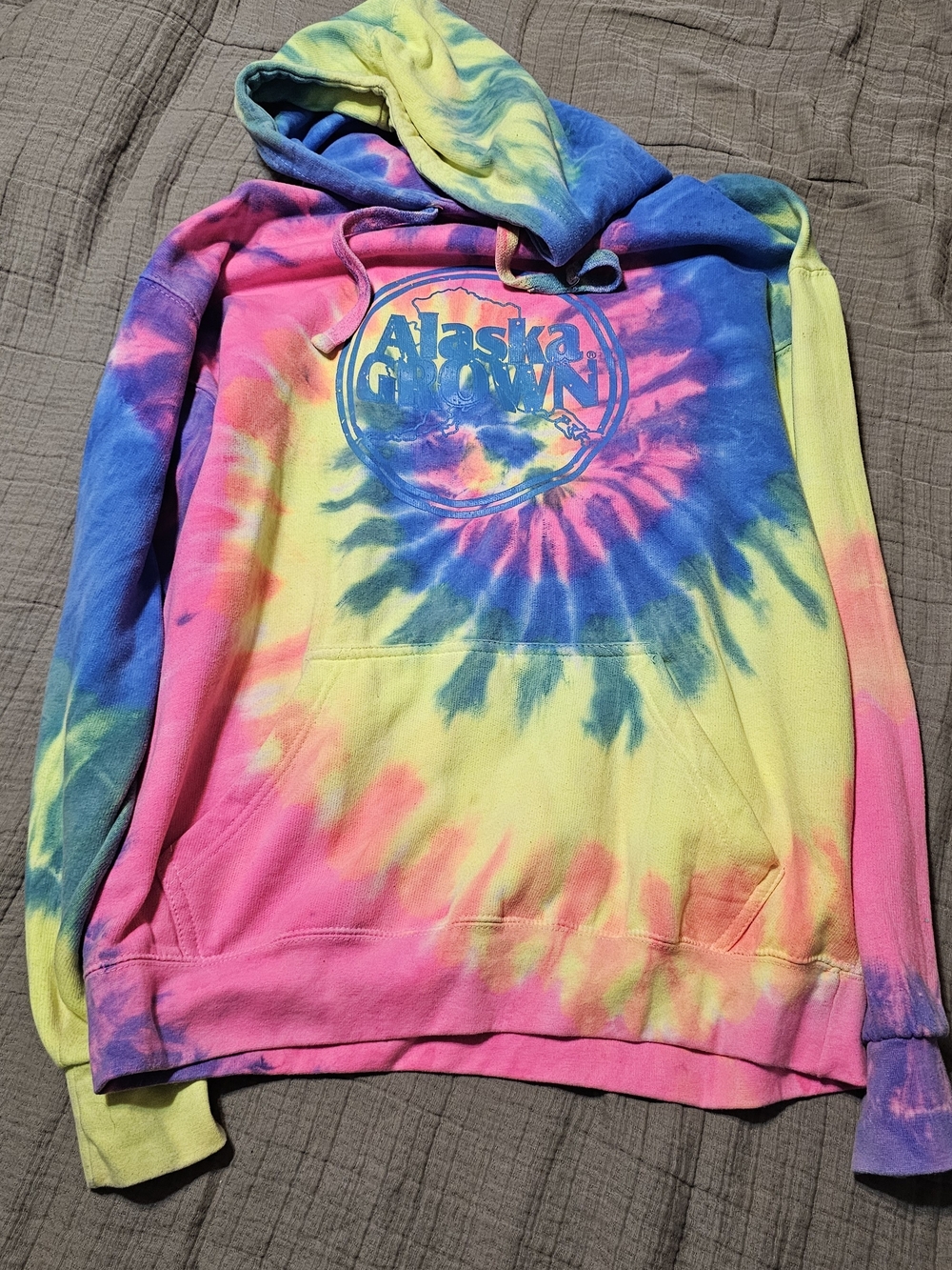 Kids Tie-Dye Hoodie - Multicolor
